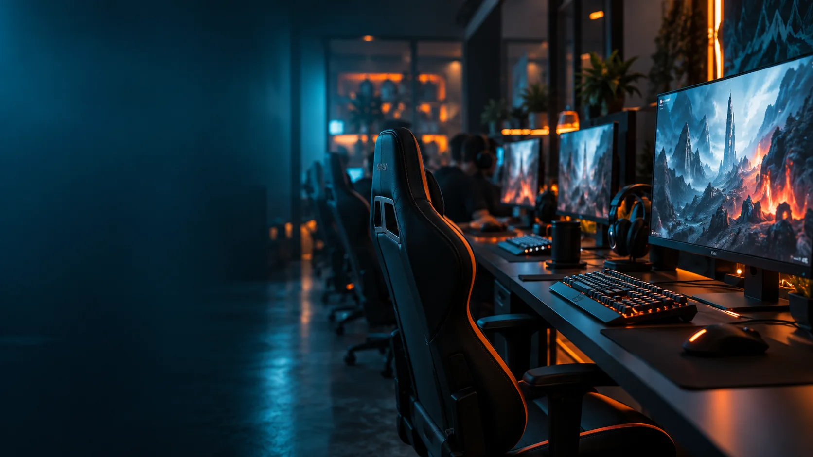 İnternet Kafe kategorisini temsil eden editoryal görsel