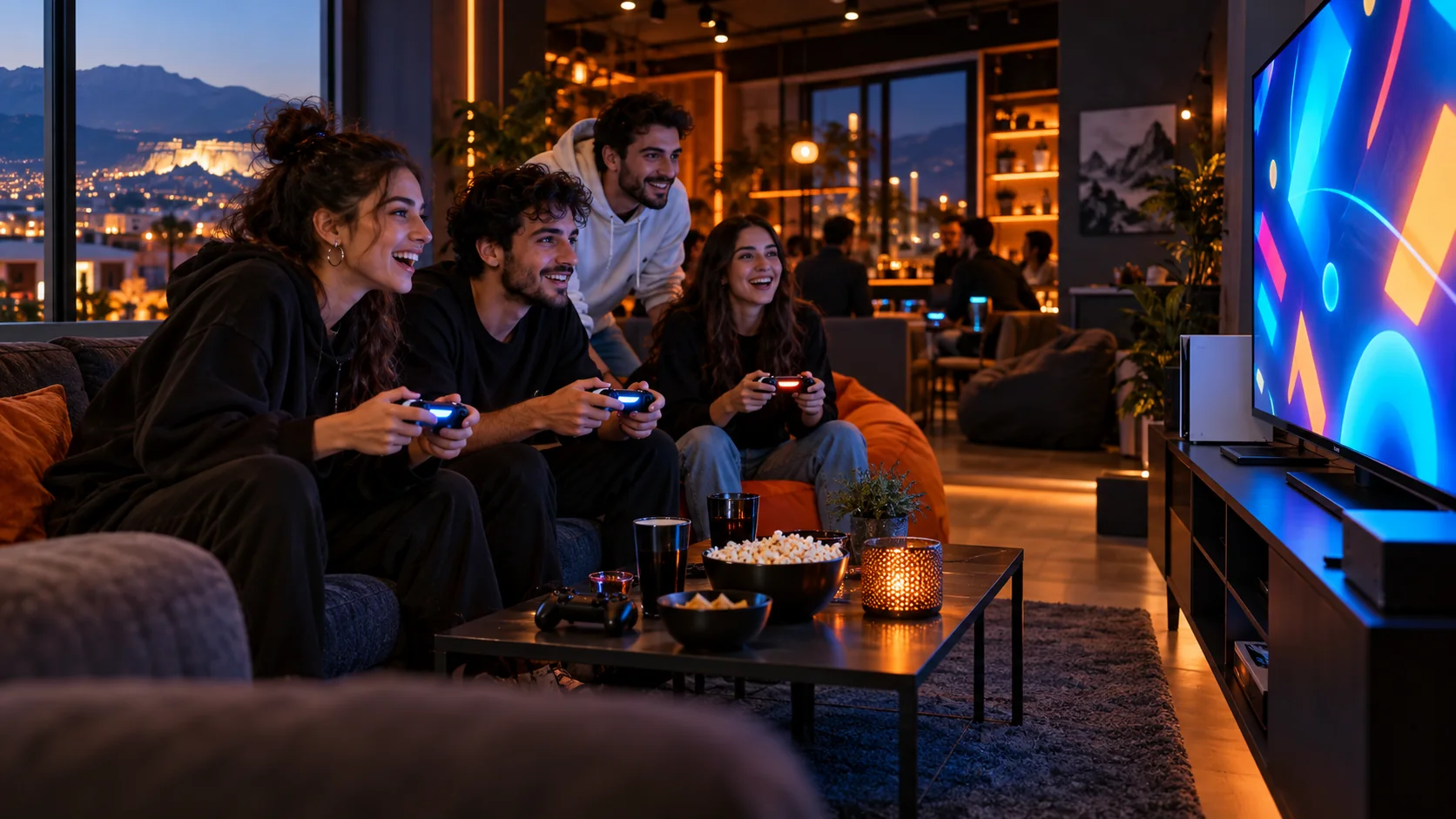 PlayStation salonları için temsilî editoryal görsel
